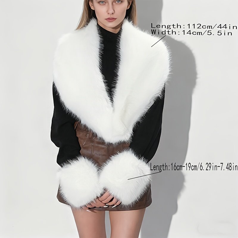 צעיף השועל היוקרתי: חום ואלגנטיות הולמים אותך – תמונה 5