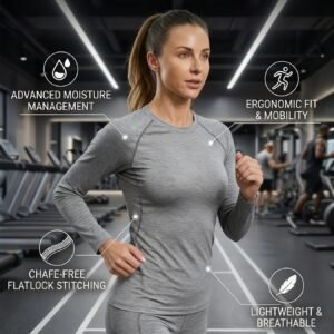 Women's Sports Performance Shirt: Moisture-Wicking, Comfort, and Unstoppable Support!