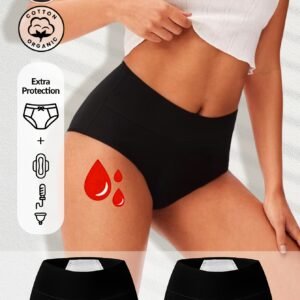 السراويل الداخلية النسائية للدورة الشهرية: راحة، حماية، وثقة بلا حدود!