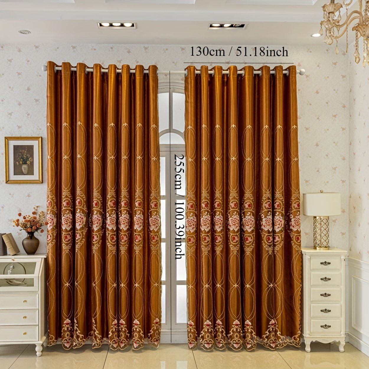 Unrivaled European Elegance: Embroidered Blackout Curtains to Transform Your Home - Image 7