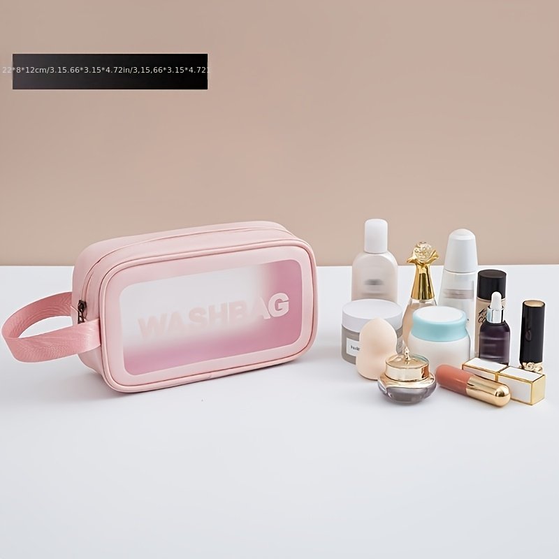 Transparent Beauty Bag: Elegance, Organization, and Convenience at Your Fingertips! - Image 9