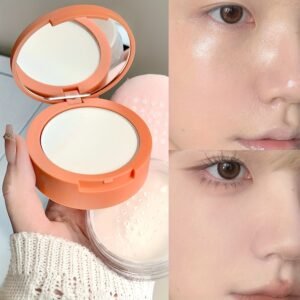 اللمسة السحرية: بودرة الوجه المزدوجة لتغطية طبيعية وثبات يدوم!