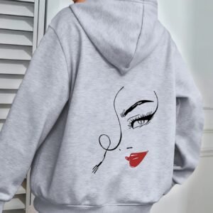 هودي الأنوثة الوردية: أناقة مريحة لجميع فصولك!