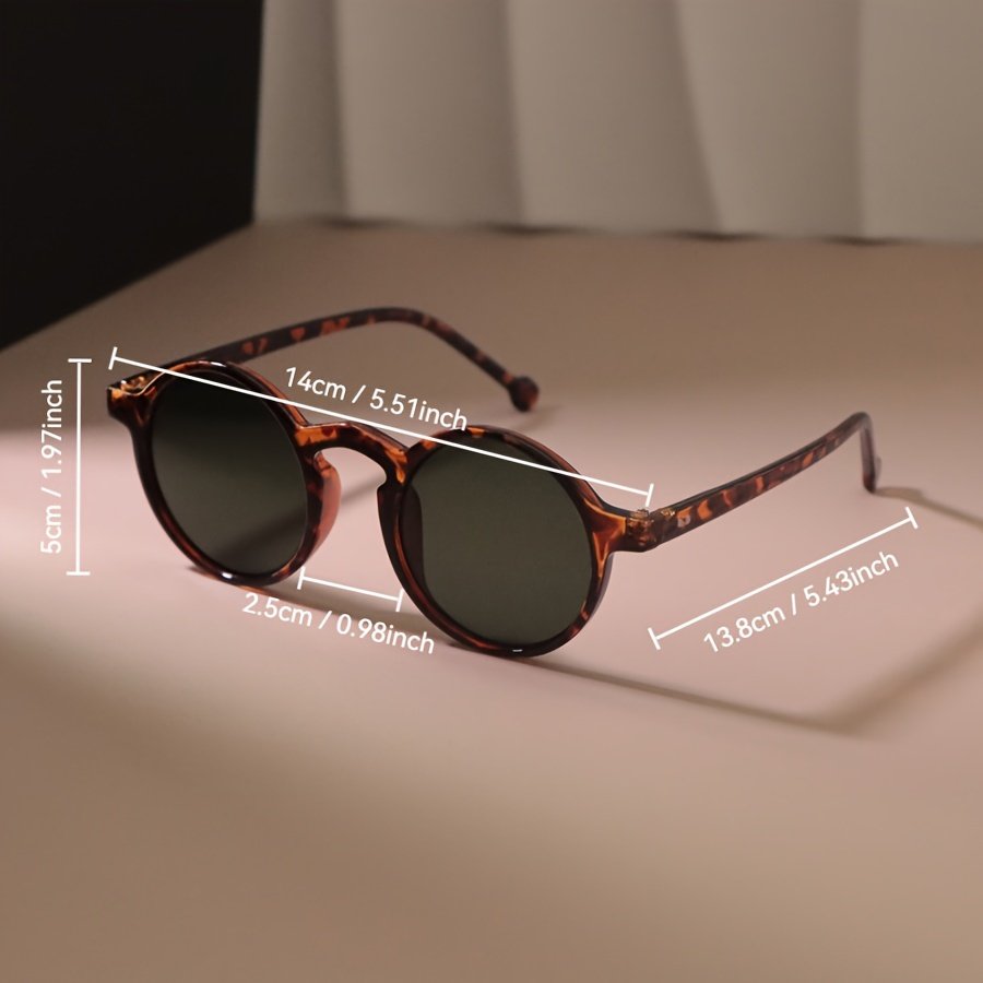 Retro Oval Elegance Sunglasses: Classic Charm and Superior Protection - Image 4
