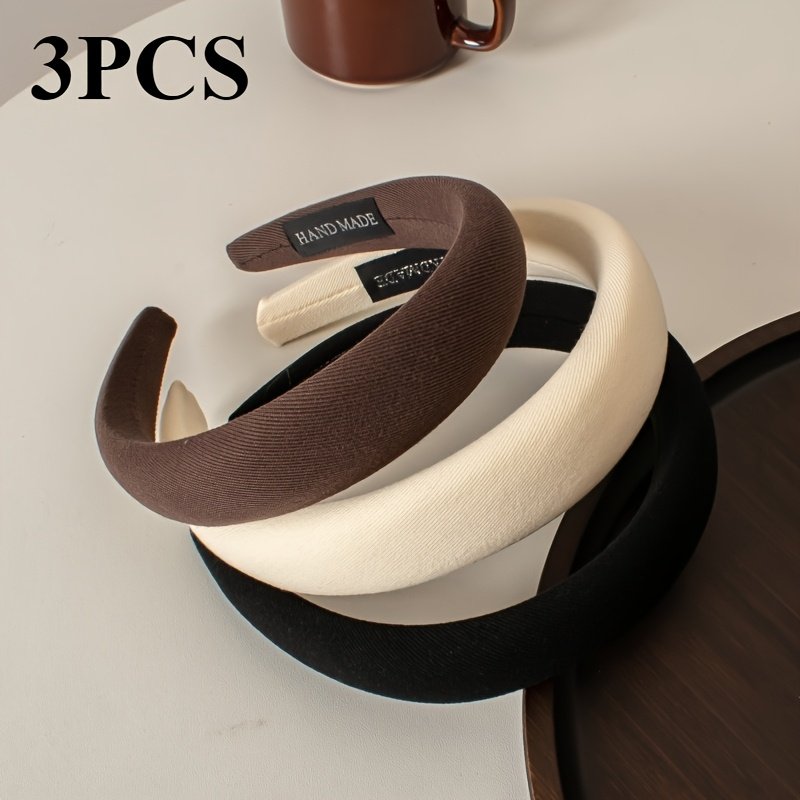 הבריקי בפשטות: סט רצועות שיער אלגנטיות (3 חלקים) – תמונה 2