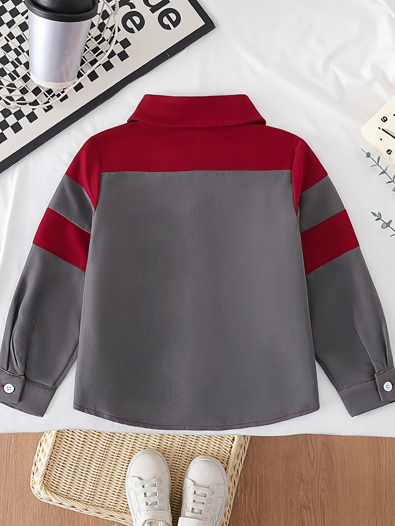 Ultimate Boys' Style: Versatile Spring & Fall Shirt - Image 2