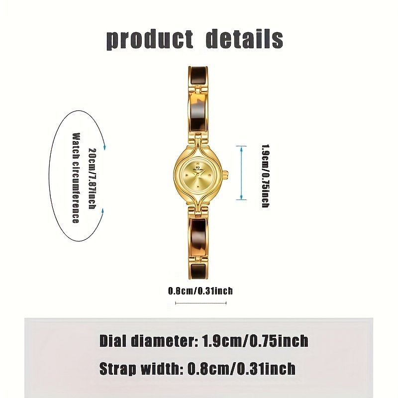 נגיעה של עידן הזהב: שעון נשי בעיצוב וינטג' כובש לבבות – תמונה 8