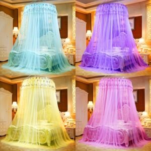 حصن نومك الفاخر: ناموسية قبة بتصميم أنيق وحماية 360 درجة