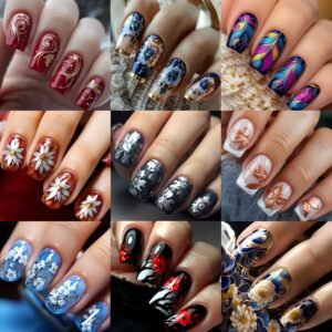 مجموعة الأظافر اللاصقة الفاخرة: 216 قطعة لإطلالة ساحرة في كل الأوقات!