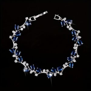 "Wave of Elegance" Bracelet: A Sparkle That Captivates Hearts