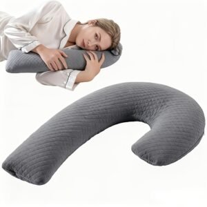 وسادة النوم الجانبي المثالية: وداعاً لآلام الرقبة والأذن!