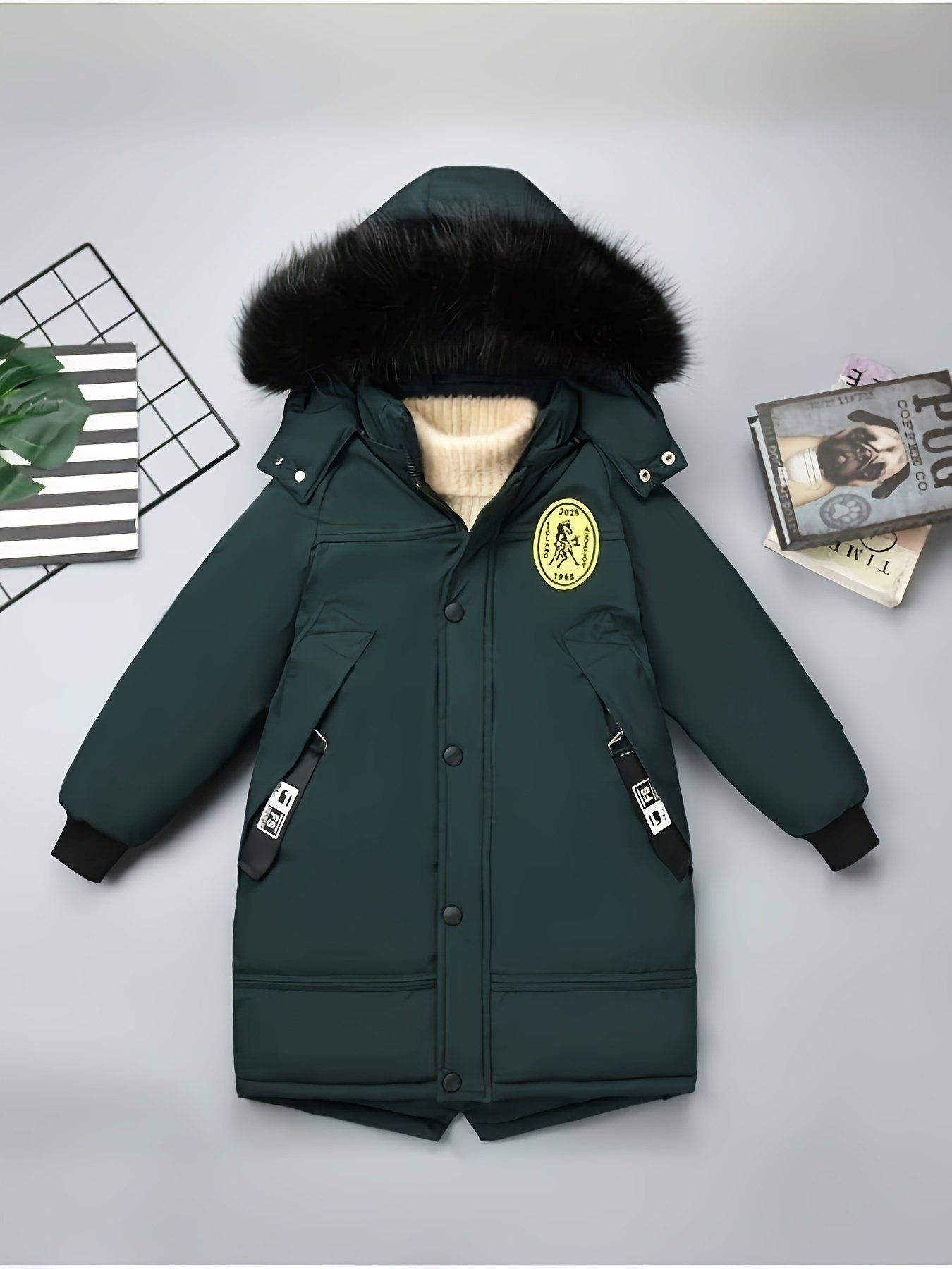 Boys' Padded Winter Coat: The Ultimate in Warmth and Style!