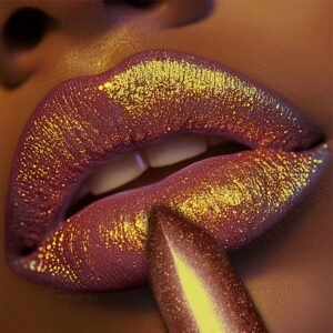 أحمر الشفاه اللؤلؤي المتلألئ: إطلالة ساحرة تدوم 24 ساعة!