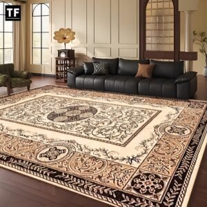 Luxurious Palace Rug: Velvety Softness & European Elegance for Your Home
