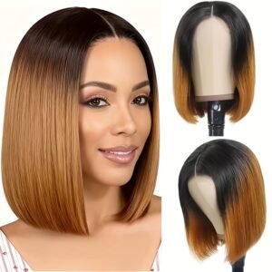 הבהיקי בנגיעה אופנתית: בוב אומברה שחור-צהוב קסום!