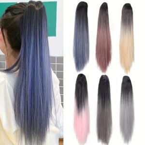 إطلالة الأحلام في لحظات: وصلة ذيل الحصان السحرية 20 بوصة!