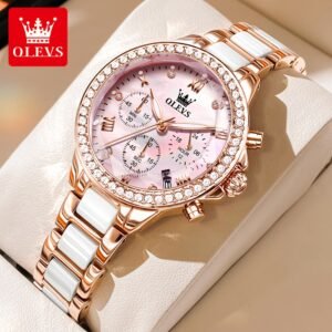 OLEVS Women's Luxury Watch: Elegance Renewed with Every Moment.