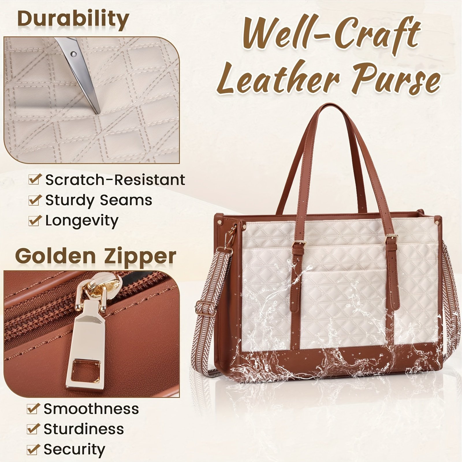 Padded Laptop Bag: Practical Elegance for Your Everyday Style - Image 8