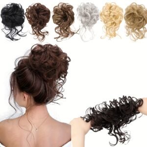 שלטי באמנות האלגנטיות חסרת המאמץ: קוקו שיער גלי מרושל