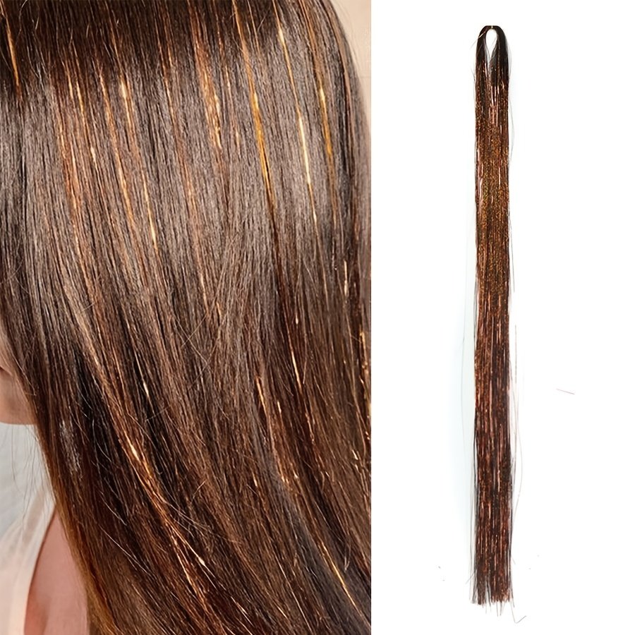 Shine Like the Stars: Holographic Glitter Hair Tinsel Set! - Image 13