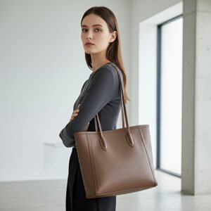 حقيبة الأناقة الفاخرة: سعة لا تُضاهى وجمال خالد!