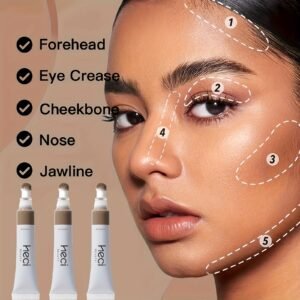 HECI BEAUTY Liquid Contour: Natural Definition, Lasting Radiance!