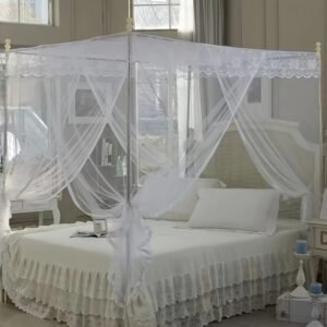 أناقة ملكية ونوم هانئ: ستارة السرير الفاخرة لغرفة أحلامك