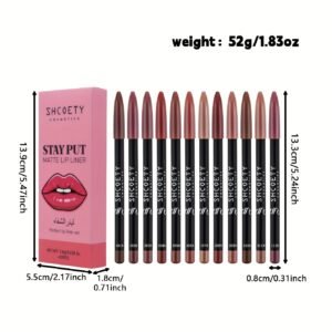 إتقان النيود المات: مجموعة 12 لونًا للشفاه لا تتلاشى!