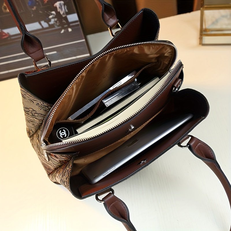 أناقة الزمن الجميل: حقيبة الزهور العتيقة الفاخرة - الصورة 4