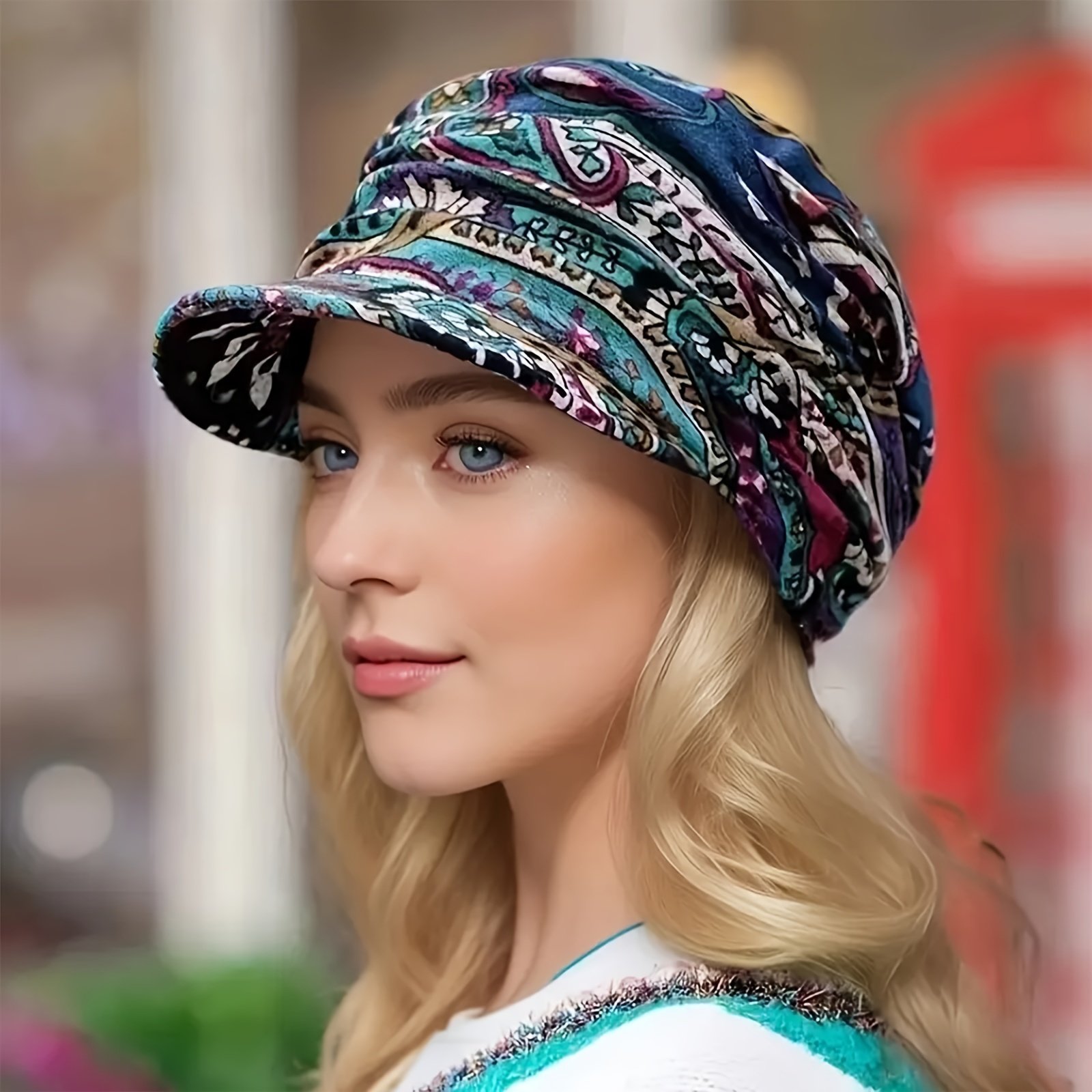 כובע הפרחים המקסים: חמימות ואלגנטיות שאין כמותן. – תמונה 9