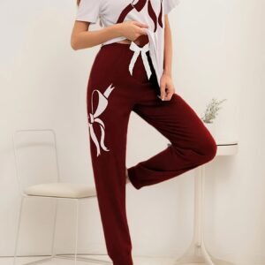 אלגנטיות ונוחות שאין כמותן: סט פיג'מה הפרפר המקסים