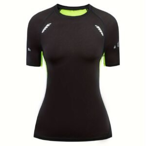 انطلقي بأناقة وقوة: تيشيرت الأداء الرياضي الفائق للسيدات!