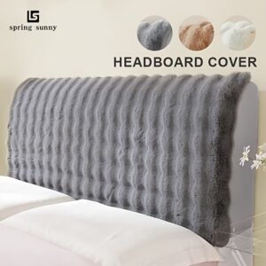 تجديد فاخر لغرفة نومك: غطاء رأس السرير المخملي المبطن