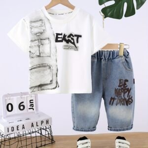 Summer Style and Comfort: Your Son's Favorite Outfit for Play and Fun!