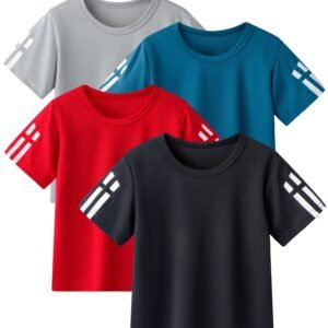 صيف لا يُنسى بقمة الراحة: تيشيرت الأولاد الرياضي!