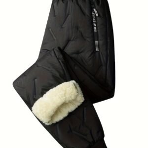 Boys' Velour Pants: Warmth and Fun in Every Move!