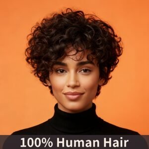 تحولي الساحر: باروكة بيكسي بموجات طبيعية آسرة