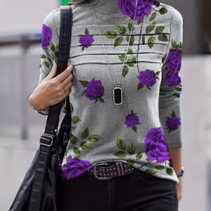 תזהרי החורף הזה: חולצה מודפסת ייחודית המשלבת חום וסטייל