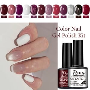 זוהרי ב-12 גוונים: ערכת לק מקצועית לציפורניים מבית FTMY