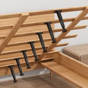 ثبات سريرك... راحة بالك! أرجل دعم قابلة للتعديل