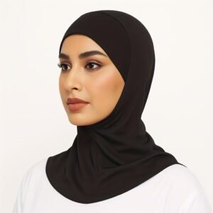אלגנטיות ונוחות ללא גבולות: כובע חיג'אב שחור נושם לכל אישה