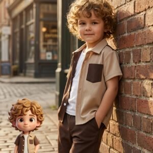 مظهر الطبقات الفاخر: طقم صيفي لأناقة لا تتأثر باللعب!