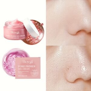 وداعاً للمسام الواسعة! برايمر السكوالين النباتي لمكياج يدوم وإشراقة مطفية.