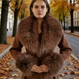 צעיף השועל היוקרתי: חום ואלגנטיות הולמים אותך