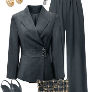 البدلة النسائية الراقية: أناقة عصرية لإطلالة لا تُنسى