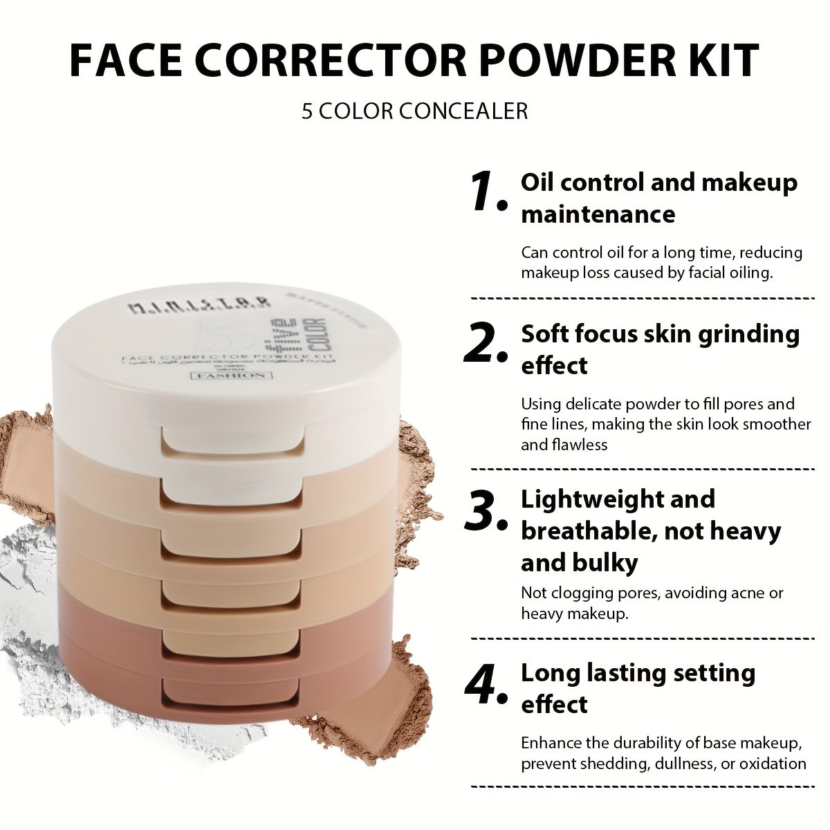 بودرة الإشراقة الخماسية: سر الإطلالة المثالية التي تدوم! - الصورة 9