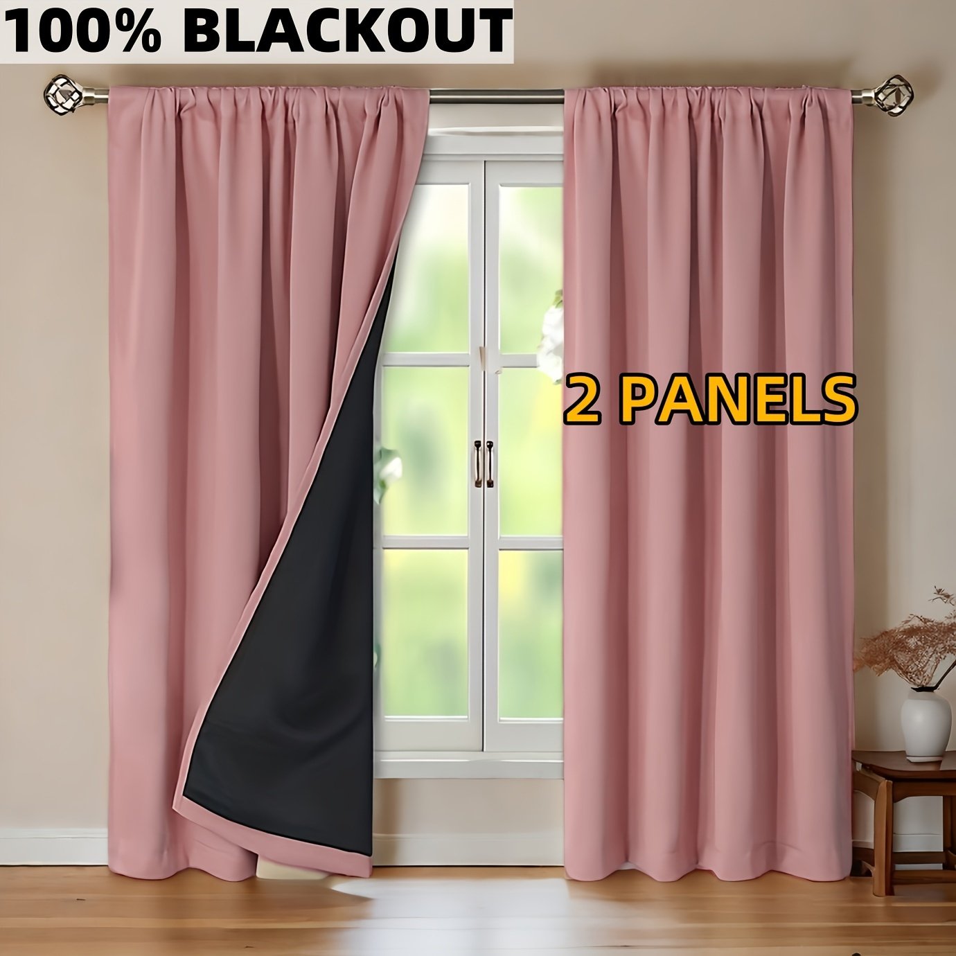 Absolute Blackout Curtains: Unrivaled Elegance, Privacy, and Comfort!