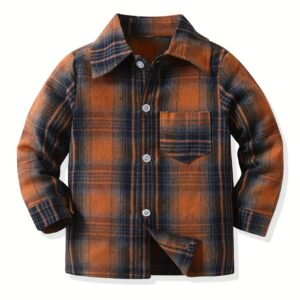 Boys' Classic Plaid Shirt: Unparalleled Style for Every Season!