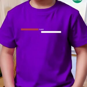 تي شيرت باريس الصيفي: أناقة وراحة لأيام مليئة بالمرح!