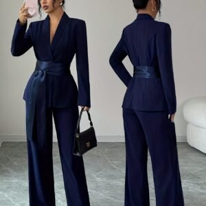 أناقة الربيع والخريف: طقم عصري بلمسة راقية